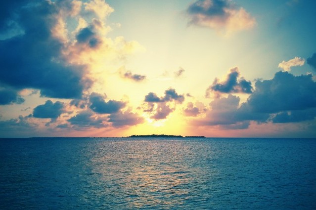 Malediven - Sonnenuntergang